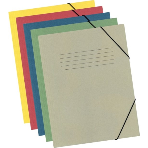 Kangaro elastomap - A4 - 300 grams - 5 stuks - assorti - K-2076-99