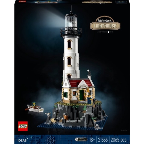 LEGO Ideas Gemotoriseerde vuurtoren - 21335
