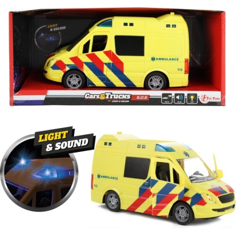 Toi Toys Cars&Trucks Ambulance 21cm