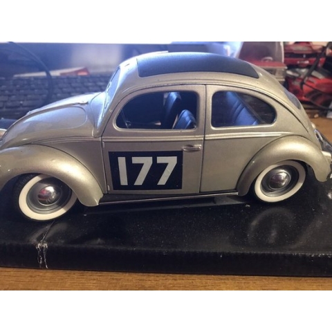 SOLIDO PRESTIGE- VW BEETLE 'COCCINELLE RALLYE 1:18 grijs
