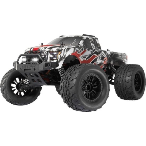 Reely New2 Super Combo Brushless 1:10 RC auto Elektro Monstertruck 4WD 100% RTR 2,4 GHz Incl. accu, oplader en batterij
