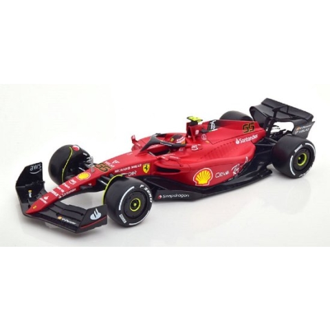Ferrari F1-75 Hard Tyres 2022 C.Sainz 1-18 Burago Racing Series