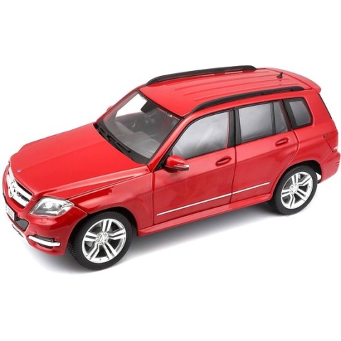Bburago MERCEDES BENZ GLK-KLASSE 2010 rood schaalmodel 1:32