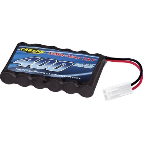 Carson Modellsport NiMH accupack 7.2 V 400 mAh Mini-Tamiya
