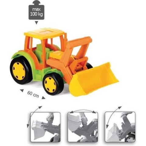 Giant Tractor Bulldozer - WADER 60CM
