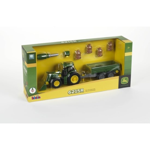 JD TRACTOR+TRANSPORT TRAI