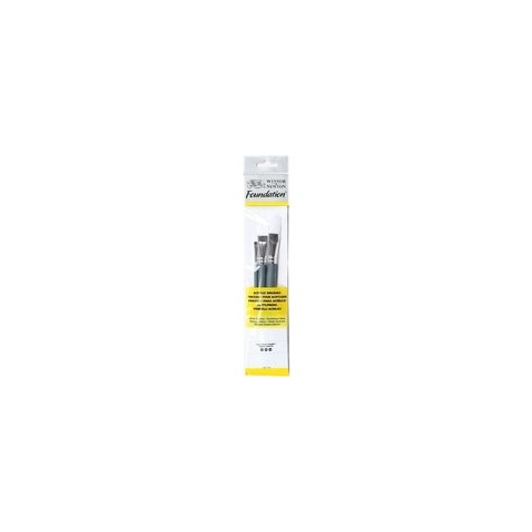 Winsor & Newton Foundation Acrylverf Penselen Set 2
