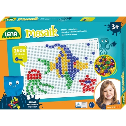 Mozaïek Set Transparant 260pcs 10 mm