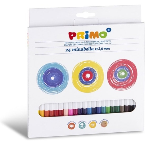 PRIMO - MINABELLA kleurpotloden 24 stuks