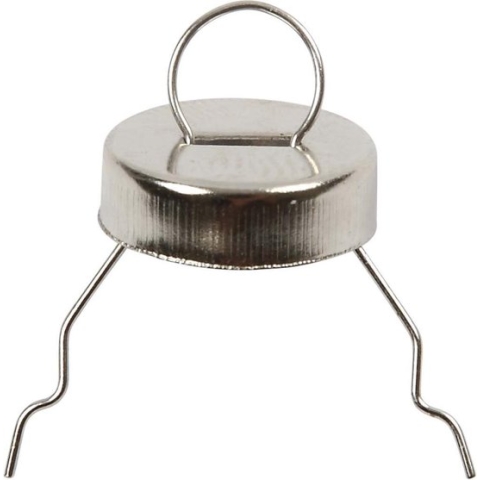 Creotime Metalen Hanger 13 Mm Zilver 25 Stuks