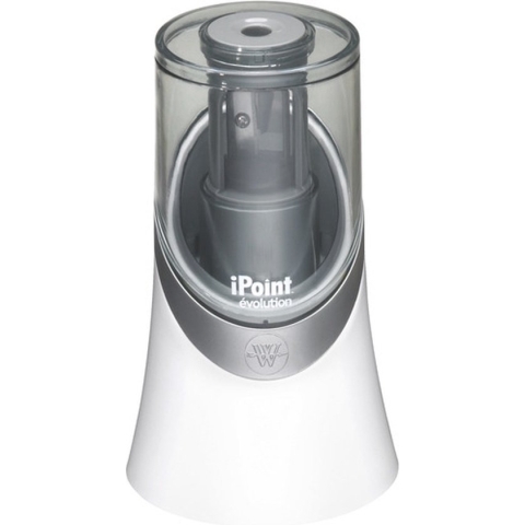 Westcott puntenslijper - iPOINT Evolution - elektrisch - exclusief batterijen - wit - AC-E55031
