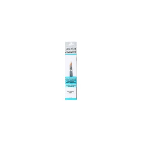 Winsor & Newton Foundation Aquarel Penselen Set 3