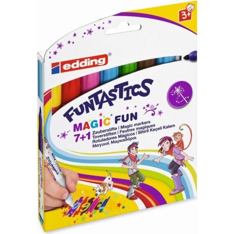 Edding Funtastics magic marker set van 8