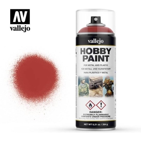 Vallejo val 28016 Scarlet Red Primer - Spray-paint 400ml