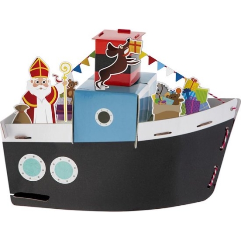 Sinterklaas Knutselset - Maak je eigen stoomboot