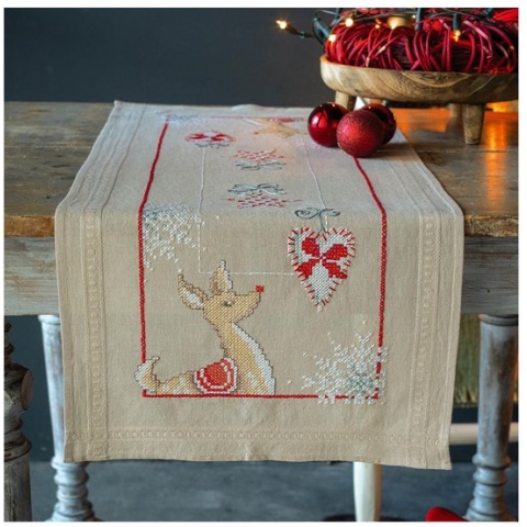 Vervaco Loper kit Rendieren in kerstsfeer PN-0198069