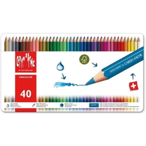Kleurpotloden Caran d'Ache Fancolor