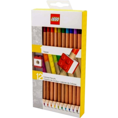 LEGO Stationery - 12 Color Pencils (52064)