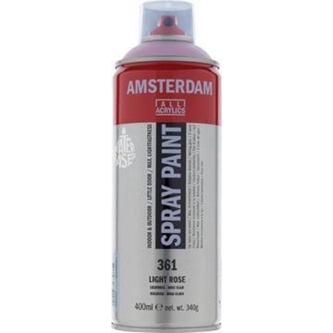 Spuitbusverf - Spraypaint - #361 - Lichtrose - Amsterdam - 400ml