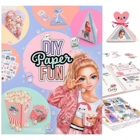 Depesche - TOPModel DIY Paper Fun Book - CUTIE STAR