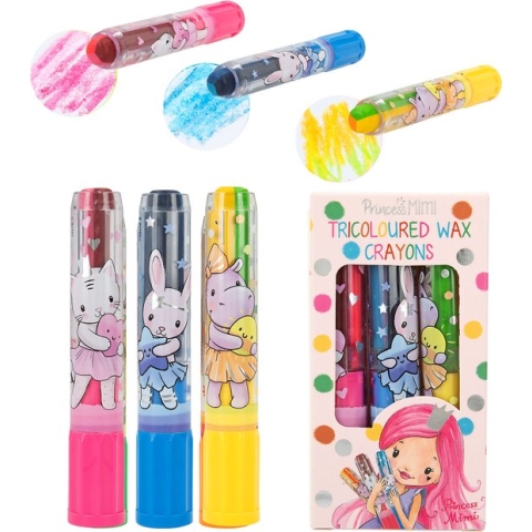 Depesche - Princess Mimi tricolor waskrijt