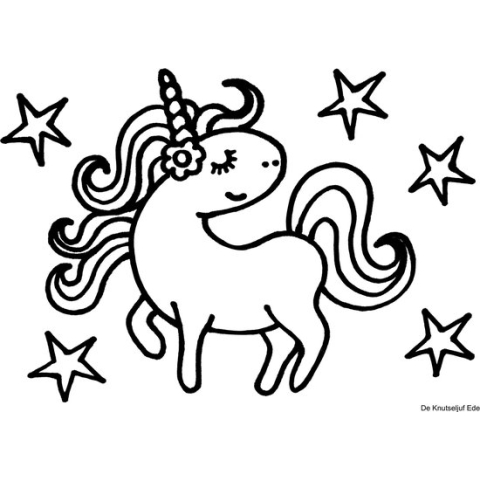 Kleurboek Mijn Leukste Unicorn