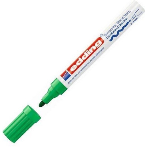 Viltstift edding 400 rond groen 1mm - 10 stuks