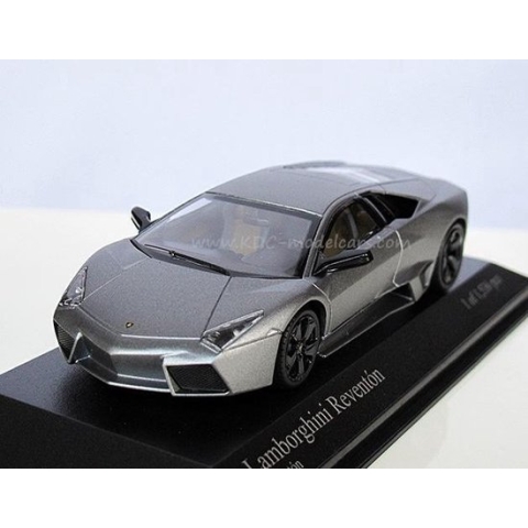 Minichamps 1:43 Lamborghini Reventon - 2007, Mat Grijs, Limited Edition 1/1536