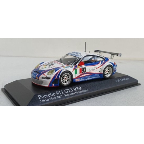 Porsche 911 GT3 RSR #93 24h Le Mans 2007 - 1:43 - Minichamps