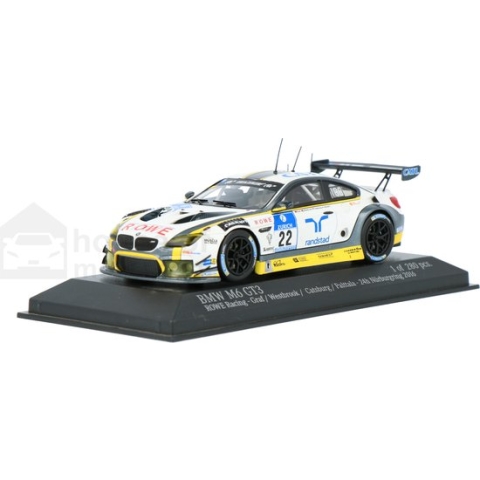 BMW M6 GT3 Minichamps 1:43 2016 Klaus Graf / Richard Westbrook / Nick Catsburg / Markus Palttala