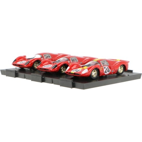 Ferrari 330 P4 Brumm 1:43 1967 Ludovico Scarfiotti / Mike Parkes / Willy Mairesse / “Beurlys”