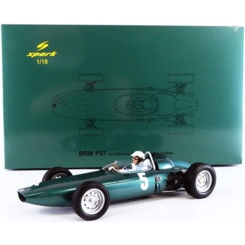 BRM P57 #5 2nd Monaco GP 1963 - 1:18 - Spark