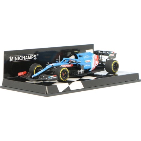 Alpine A521 Minichamps 1:43 2021 Esteban Ocon Alpine F1 417210131 Bahrain GP