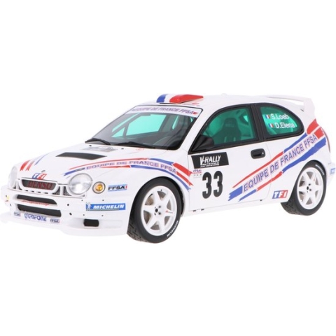 Toyota Corolla WRC Ottomobile 1:18 2000 Sébastien Loeb / Daniel Elena Equipe de France FFSA OT996