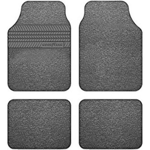 Vloermattenset voor auto Goodyear GOD9018 Universeel Zwart (4 pcs)