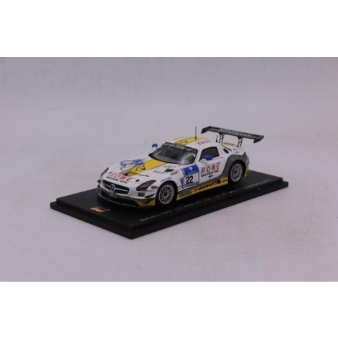 Mercedes-Benz SLS AMG GT3 #22 3rd 24 Hours of Nurburgring 2013 - 1:43 - Spark