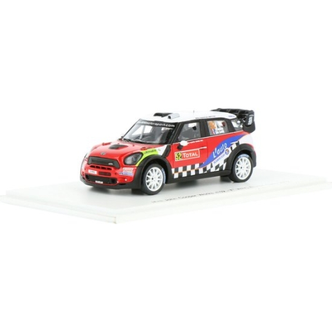 Mini Cooper Cooper John Works Spark 1:43 2012 Pierre Campana / Sabrina de Castelli Mini WRC Team