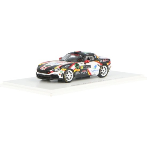 Abarth 124 Rally RGT Spark 1:43 2020 Luc Caprasse / Renaud Herman LacRacing.Be S6565 Rally Monte