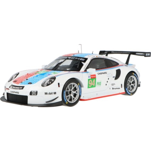 Porsche 911 RSR Ixo 1:18 2019 Nick Tandy / Earl Bamber / Patrick Pilet Porsche GT Team LEGT18025