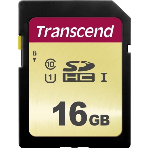 Transcend 500S SDHC - 16GB