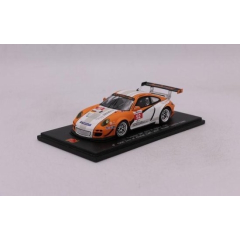 Porsche 997 GT3 R Hybrid #92 6th 1000 kms of Zhuhai ILMC 2010 Winner LMGTH Class - 1:43 - Spark