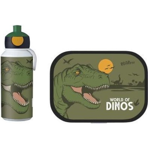 Mepal - Campus lunchset - Pop-up drinkfles + bento lunchbox - Dino