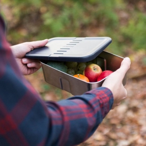 Lunchbox RVS - Blauw - BergHOFF | Essentials