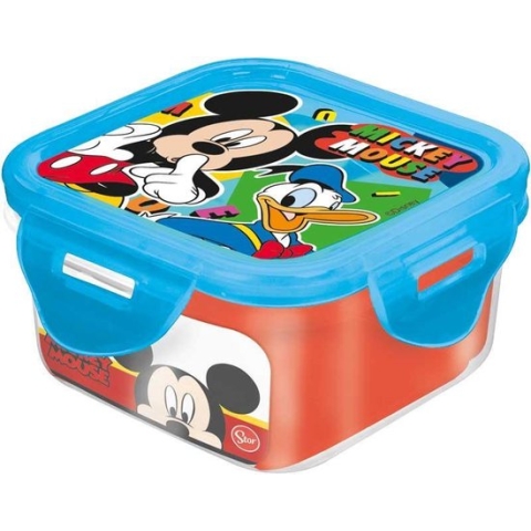 Stor Koekendoos Mickey Mouse Junior 10 X 5,5 Cm Blauw/rood