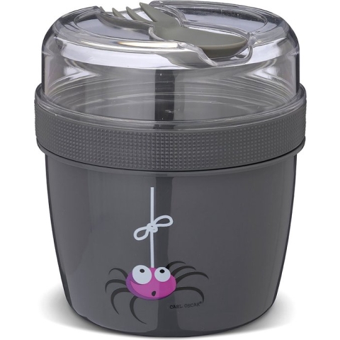 Carl-Oscar N'ice Cup - Zwart/Spin - Met koelelementen - 0,5 L