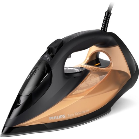Philips 7000 Series DST7040/80 - Stoomstrijkijzer - Zwart/Goud