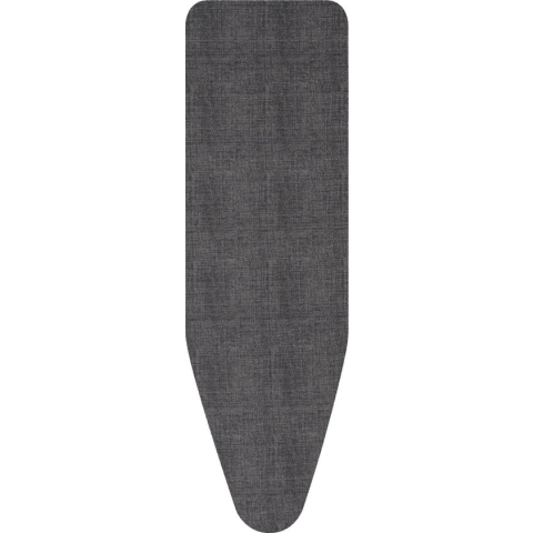 Brabantia Strijkplankhoes C - 124 x 45 cm - Complete Set - Denim Black