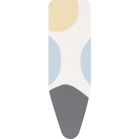 Brabantia Perfect Flow Strijkplankhoes B - 124 x 38 cm - Complete Set - Spring Bubbles