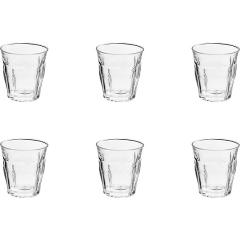 Duralex Picardie Waterglas 250ml - 6 stuks - Transparant Gehard glas