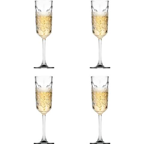 Pasabahce Timeless Champagneglazen - 175 ml - 4 Stuks - Flute